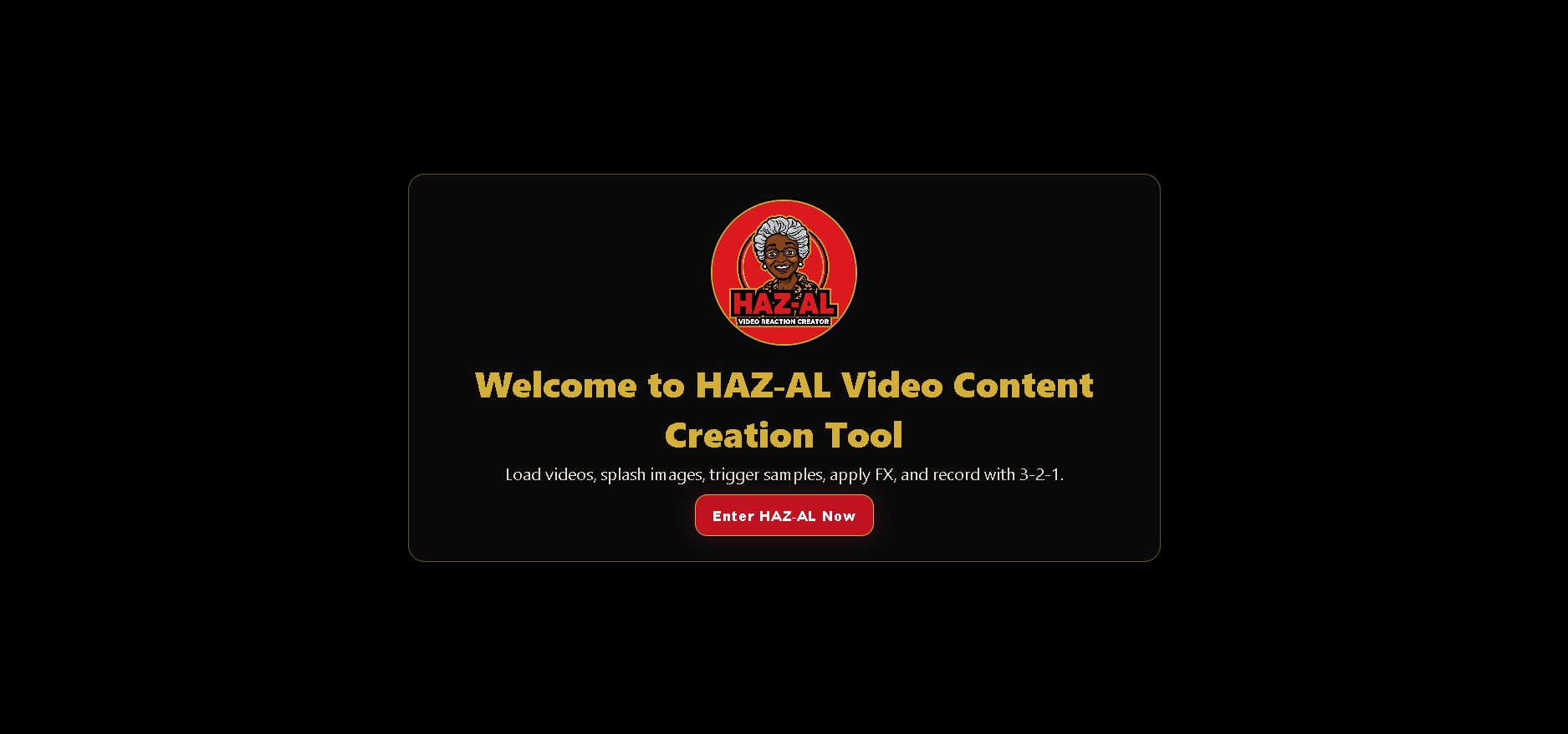 HAZ-AL Welcome
